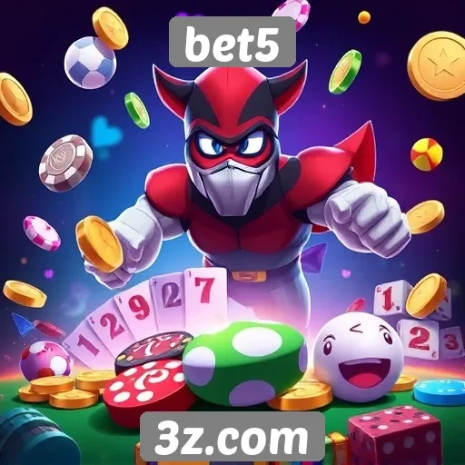 Variedade de jogos disponíveis no bet5